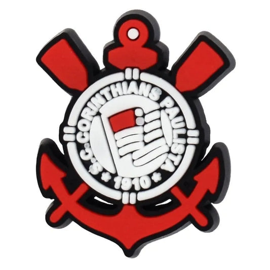 Paulista Corinthians Brazil Football Club Shoe Charm