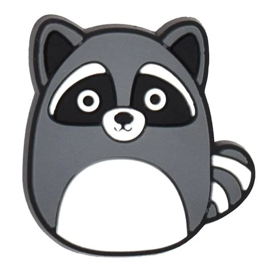 Grey Cat Squishmallow Shoe Charm