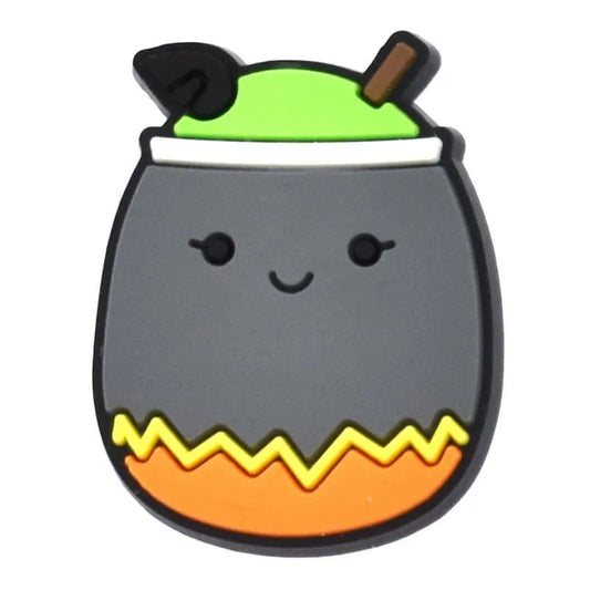 Happy Egg Squishmallow Shoe Charm