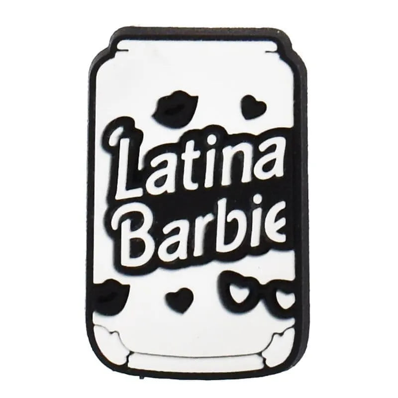 Latina Barbie Soda Black Teresa Barbie Shoe Charm