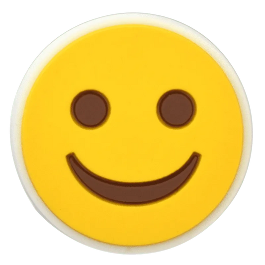 Smiley Just Happy Yellow Emoji Shoe Charm
