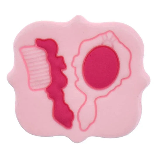 Brush And Comb Set Barbie Shoe Charm