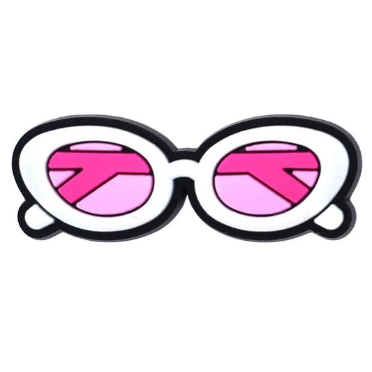 Pink Lens Glassesbarbie Shoe Charm