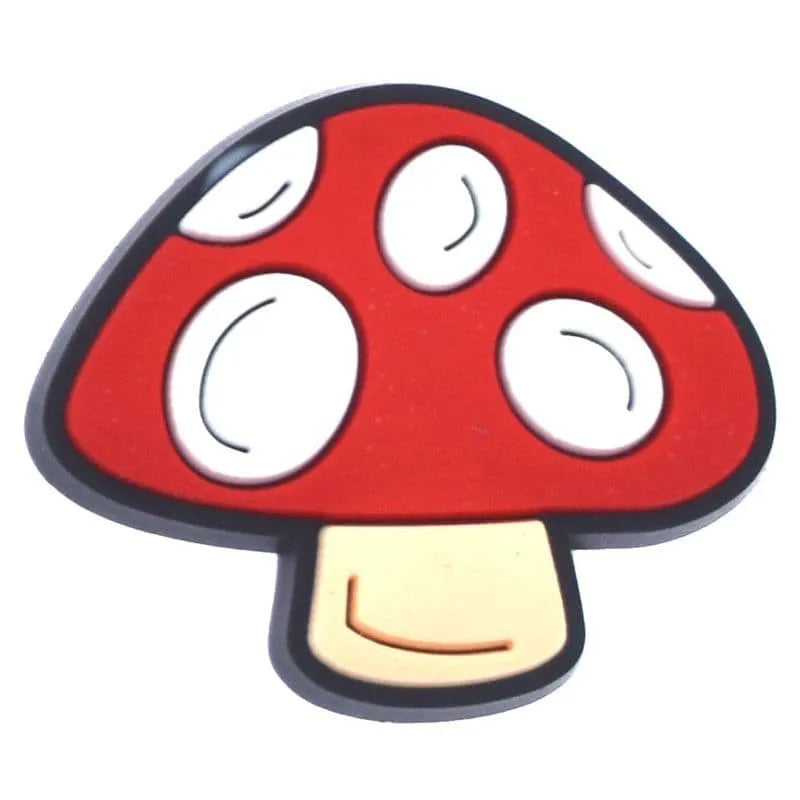 Red Spot Mushroom Shoe Charm