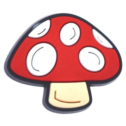Red Spot Mushroom Shoe Charm