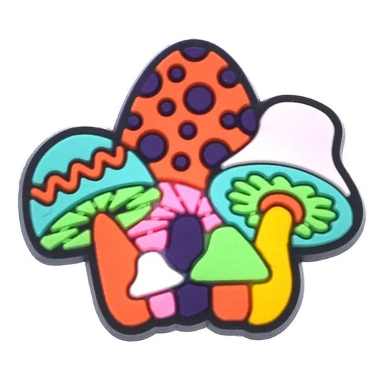 Minimix Mushrooms Shoe Charm