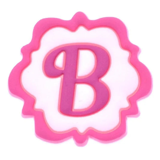 Framed B Logo Sign Barbie Shoe Charm