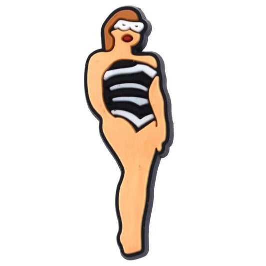 Swimsuit Barbie Shoe Charm