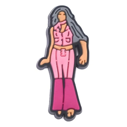 Retro Flares Barbie Shoe Charm