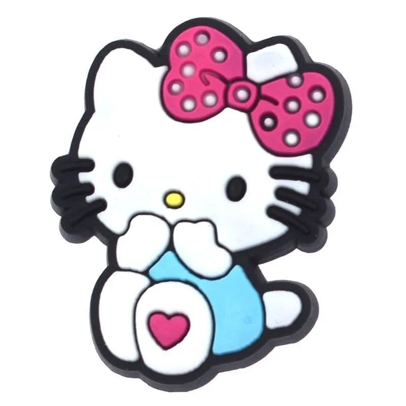 Kitty Sitting Miss Kitty Shoe Charm