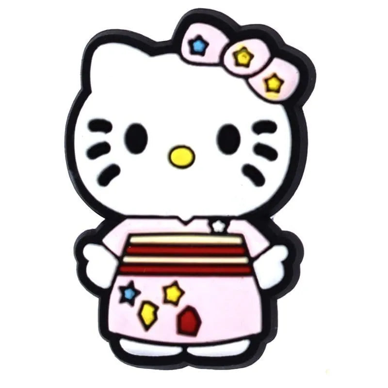 Kitty Kimono Stars Miss Kitty Shoe Charm