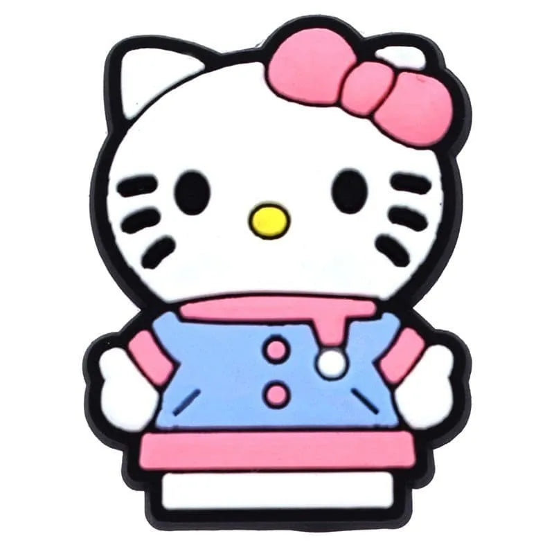 Pretty Kitty White Miss Kitty Shoe Charm