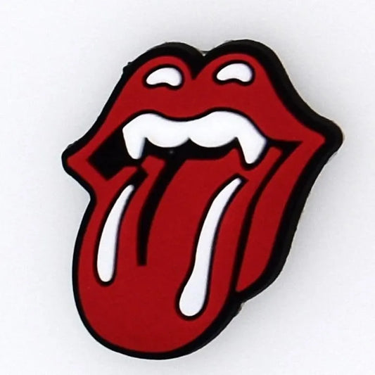 Rolling Stones Shoe Charm
