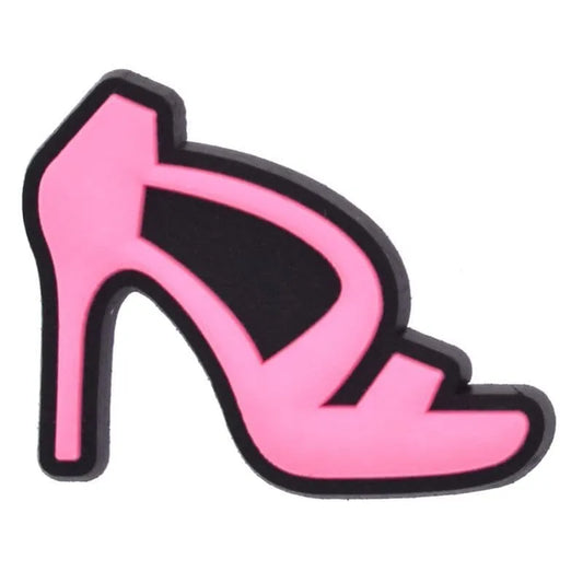 High Heel Shoe Pink Charm Shoe Charm