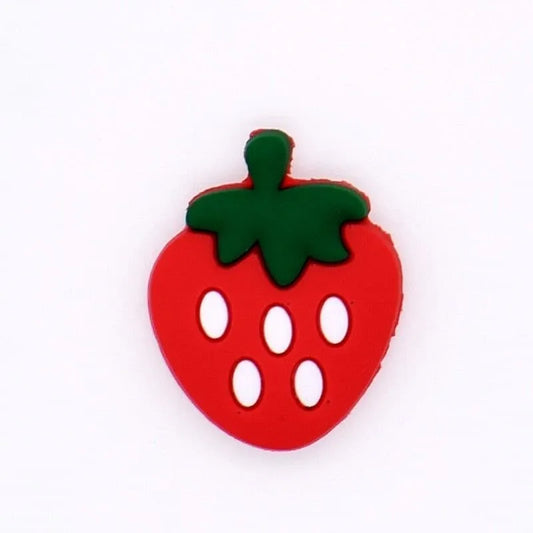 Strawberry Shoe Charm