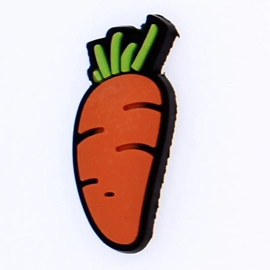 Carrot Shoe Charm
