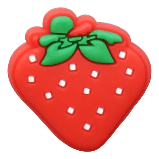 Strawberry Red Shoe Charm