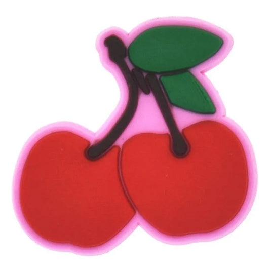 Cherries Bright Shoe Charm