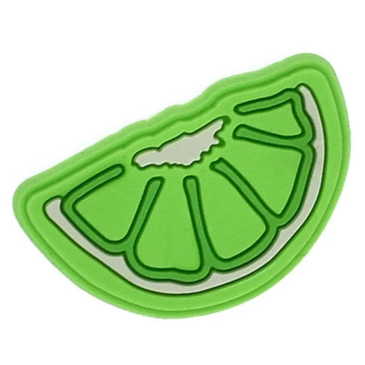 Lime Slice Shoe Charm