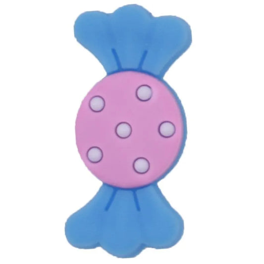 Sweet Candy Blue Shoe Charm