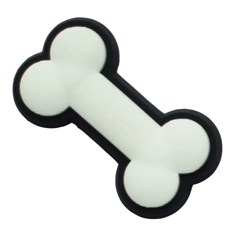 Dog Bone Shoe Charm