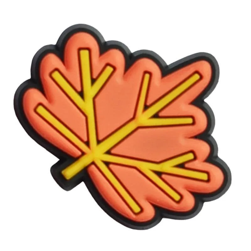 Maple Leaf Gold Shoe Charm