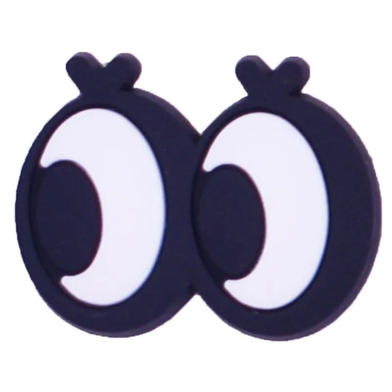 Bulging Eyes Shoe Charm