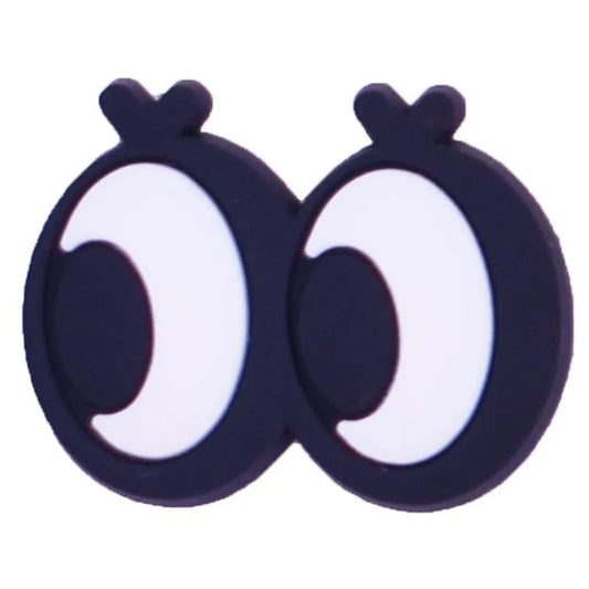 Bulging Eyes Shoe Charm