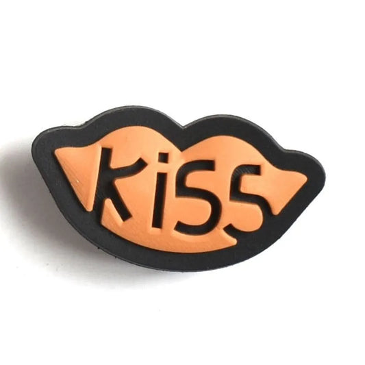 Kiss Lips Shoe Charm