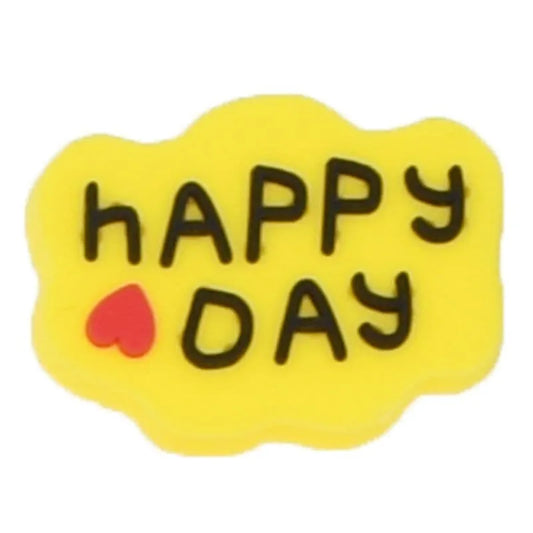 Happy Days Yellow Cloud Shoe Charm