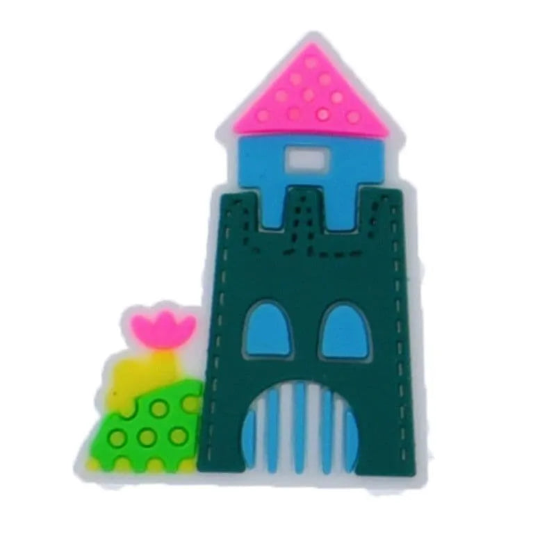 Sea Shore Lighthouse Castle Shoe Charm