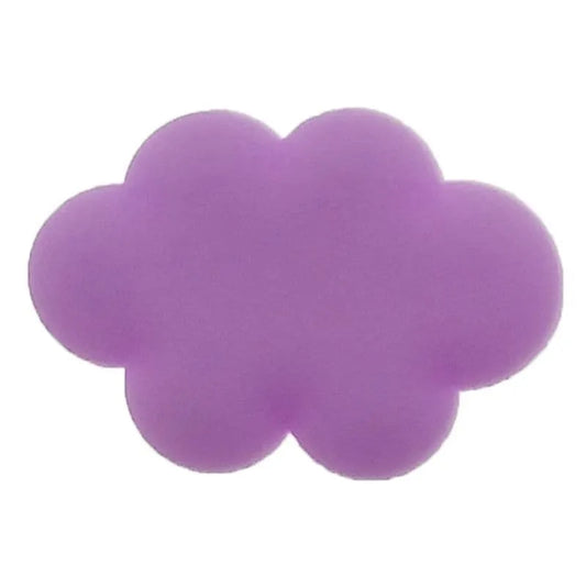 Purple Cloud Speech Shoe Charm