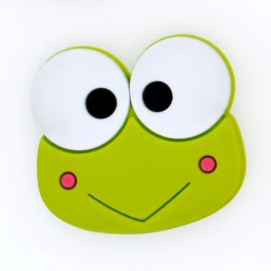 Big Eye Frog Shoe Charm
