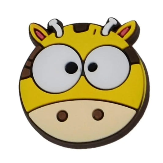 Cross Eyed Cow Shoe Charm
