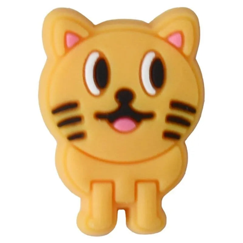 Yellow Kitten Cat Shoe Charm