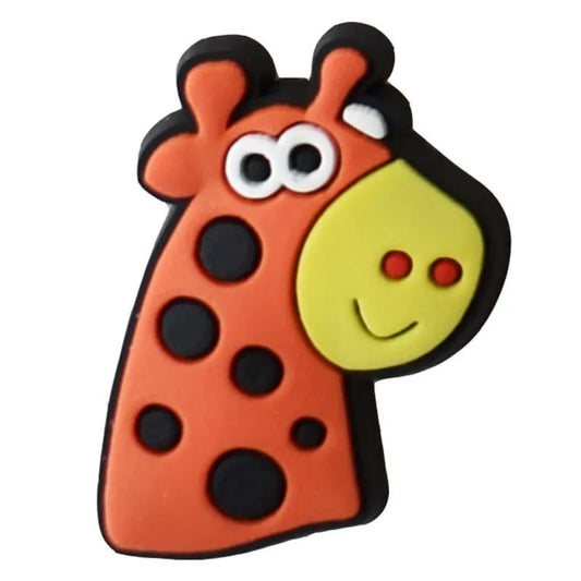 Giraffe Head Shoe Charm