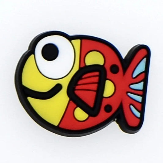 Big Eye Fish Shoe Charm