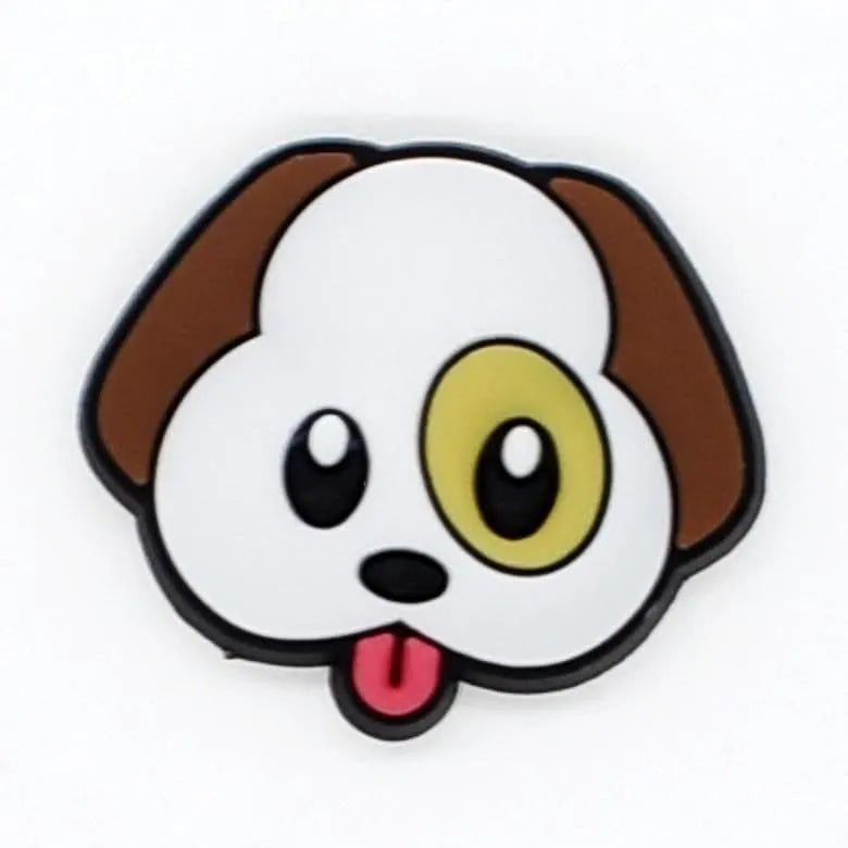 Yellow Spot Puppy Shoe Charm