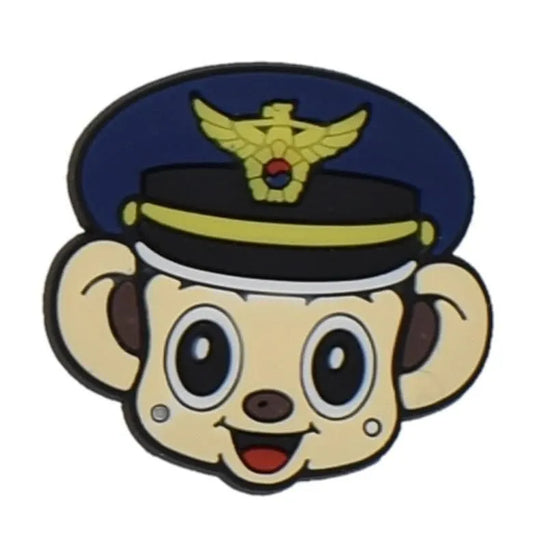 Chipmunk Pilot Shoe Charm