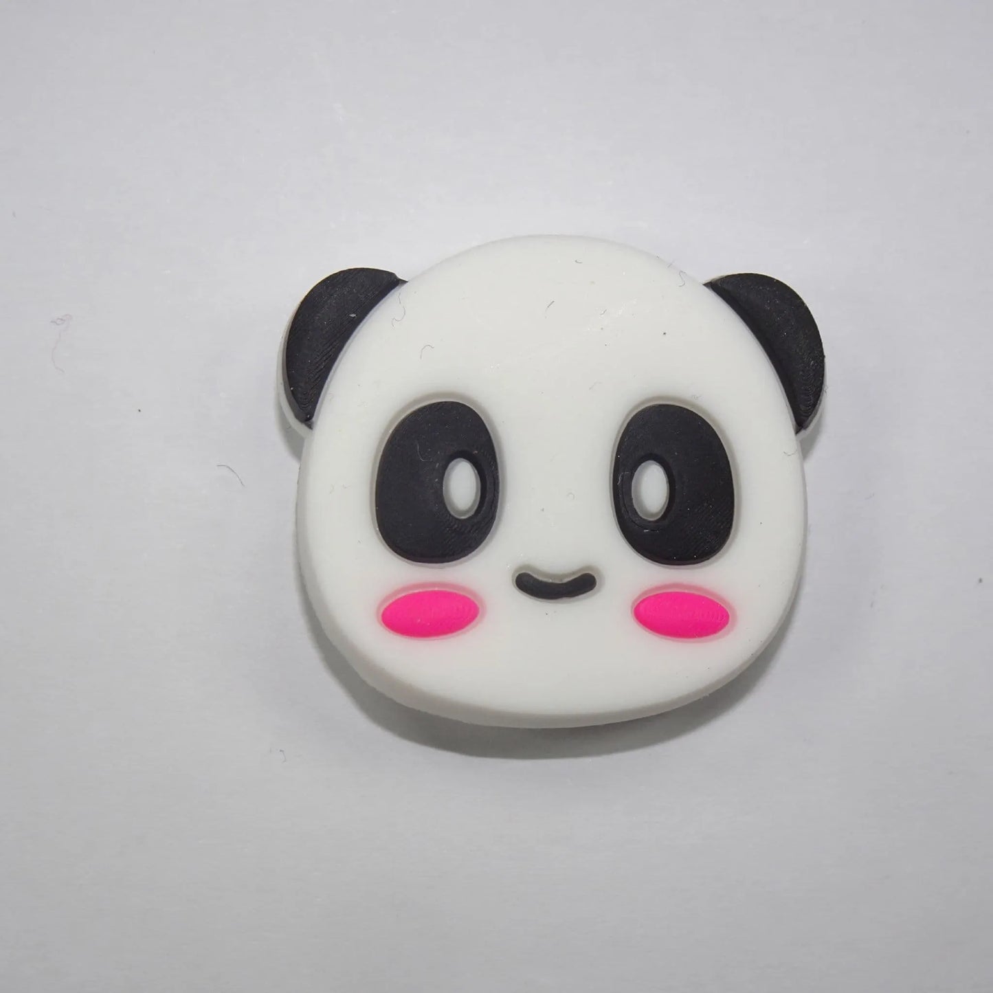 Pink Cheek Panda Shoe Charm