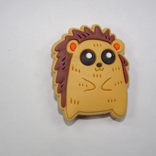 Big Eyes Hedgehog Shoe Charm