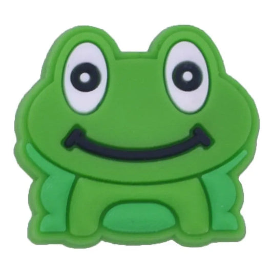 Smiling Frog Shoe Charm