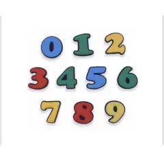 Shoe charm -NUMBERS, Comic Sans typestyle