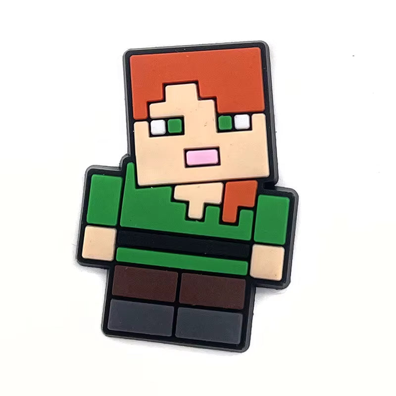 Minecraft Alex Shoe Charm