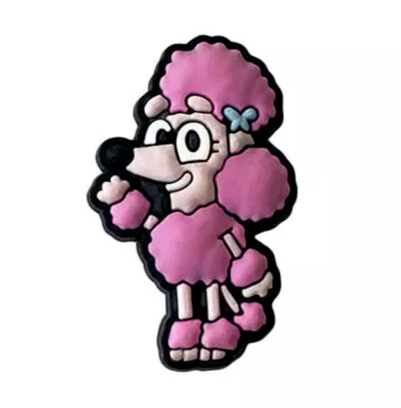 Coco Shoe Charm Bluey's Poodle Friend