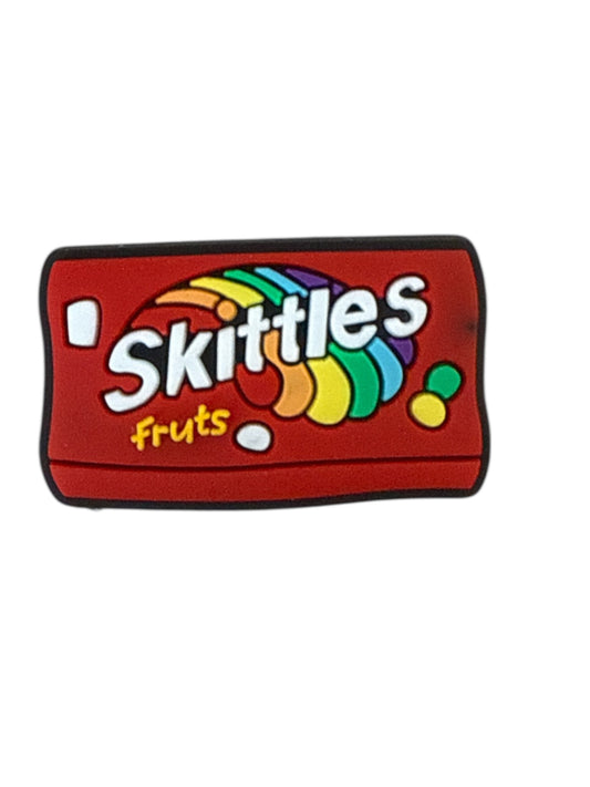 Skittles Sweets Rainbow Shoe Charm