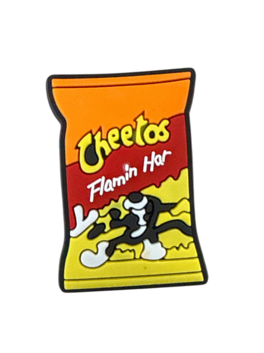 Cheetos Flamin' Hot Crisps Shoe Charm