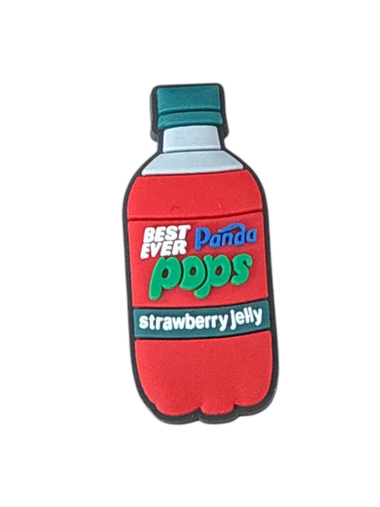 Strawberry Jelly Pops Drink Shoe Charm