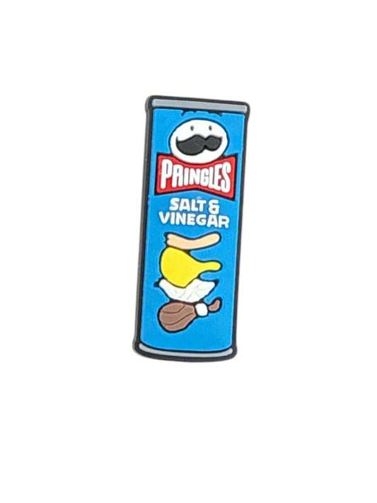 Pringles Salt and Vinegar Crisps Shoe Charm
