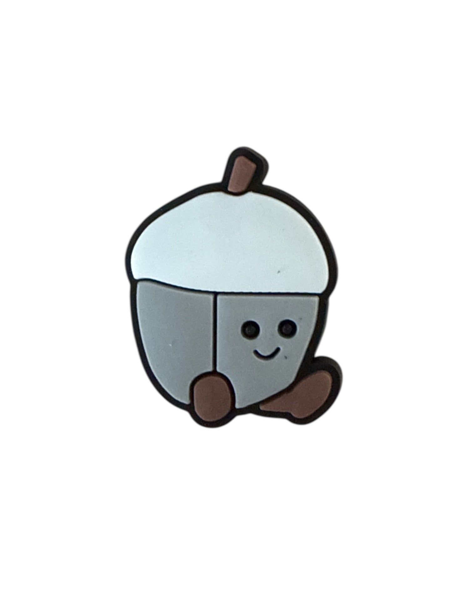 Jellycat Amuseable Grey Acorn Shoe Charm